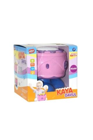 Birlik Oyuncak Kaya Davul Pembe