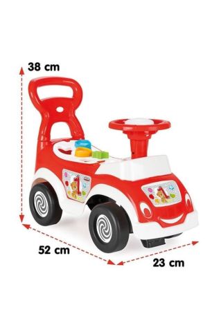 Bultaklı İlk Arabam 07-826 Yeşil - Bebek Yürüme Yardımcısı