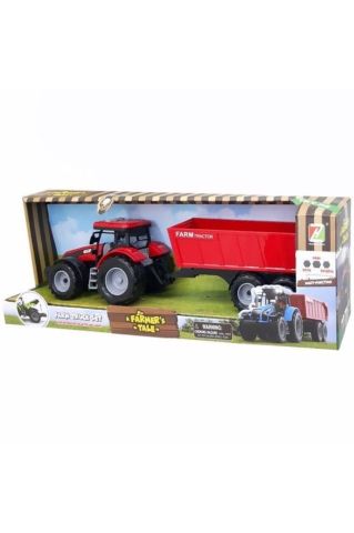 Römorklu Pilli Traktör