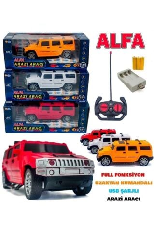 Uzaktan Kumandali Şarjlı Hummer Araba