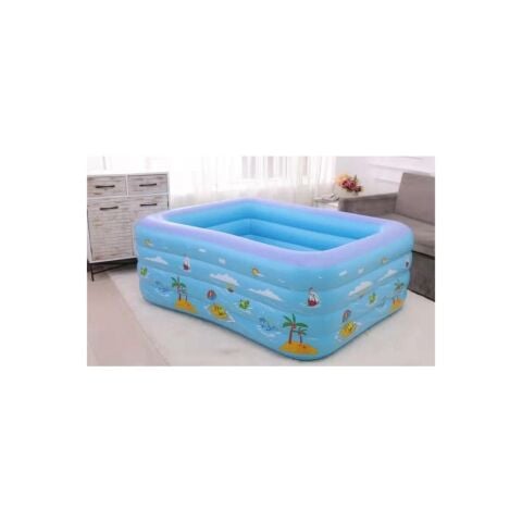 Şişme Tabanlı 210X140X70 cm Jumbo Havuz