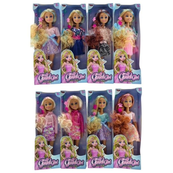 Kutulu 8 Asorti 14inch Büyük Manken Bebek