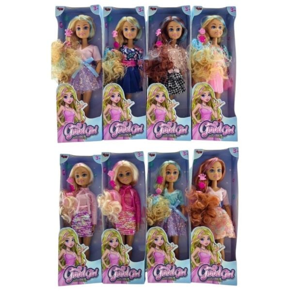 Kutulu 8 Asorti 14inch Büyük Manken Bebek