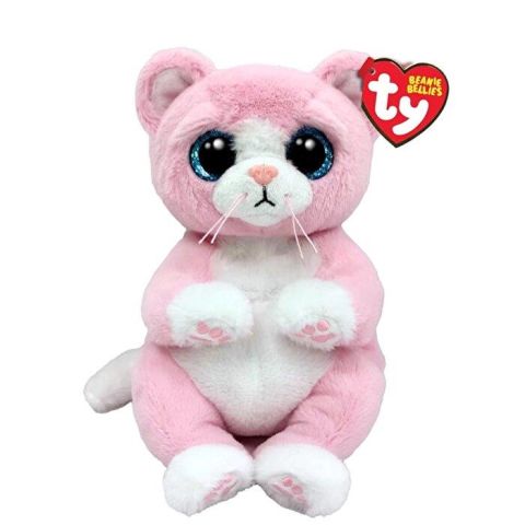 TY Beanie Babies Lillibelle Pembe Kedi 15 cm