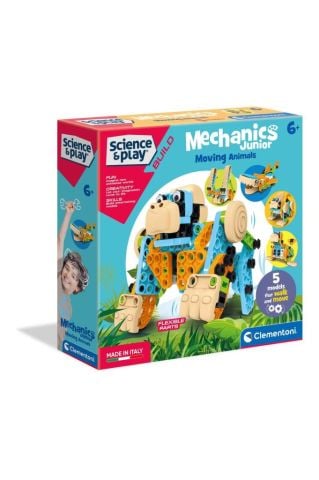 Clementoni Çocuk Clementoni 75060 Mekanik Laboratuvarı Junior Hareketli Hayvanlar