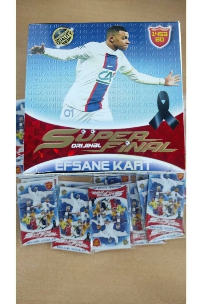 Süper Final Oyun Kartı 150 Adet 3 Çift Toplam 450 3lü Özel Seri Sporcu Kartı Futbolcu Kartı 3lü Seri
