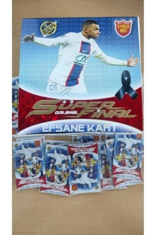 Süper Final Oyun Kartı 150 Adet 3 Çift Toplam 450 3lü Özel Seri Sporcu Kartı Futbolcu Kartı 3lü Seri