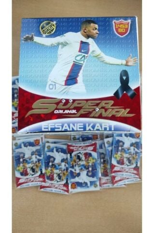 Süper Final Oyun Kartı 150 Adet 3 Çift Toplam 450 3lü Özel Seri Sporcu Kartı Futbolcu Kartı 3lü Seri