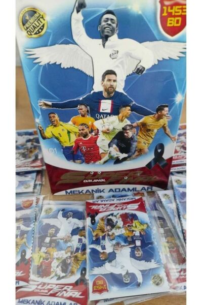 Süper Final Oyun Kartı 150 Adet 3 Çift Toplam 450 3lü Özel Seri Sporcu Kartı Futbolcu Kartı 3lü Seri