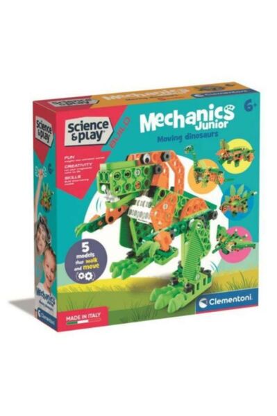 CLEMENTONI +6 Yaş Mechanics Junior Hareketli Dinozorlar (clementoni)