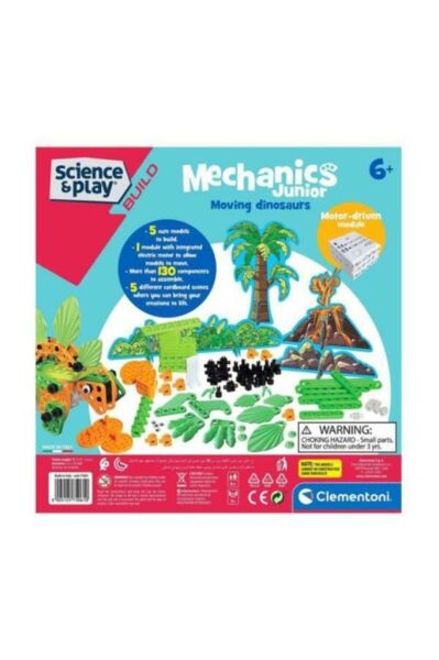 CLEMENTONI +6 Yaş Mechanics Junior Hareketli Dinozorlar (clementoni)