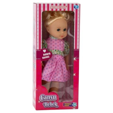 Konuşan Cansu Bebek 44 Cm Kutulu