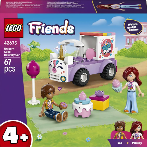 LEGO® Friends Tek Boynuzlu At Pasta Dağıtım Arabası 42675