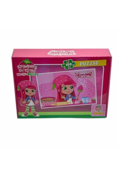 Çilek Kız 100 Parça Kutu Puzzle