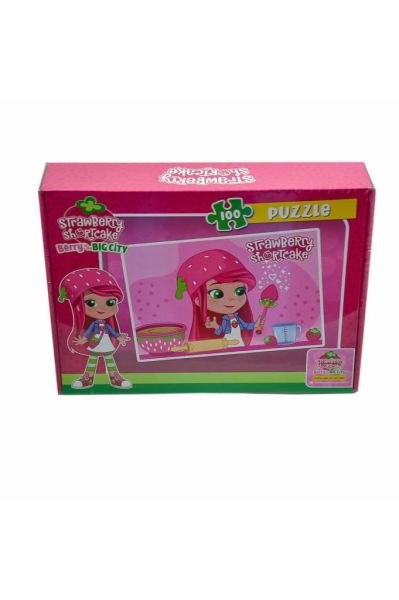 Çilek Kız 100 Parça Kutu Puzzle