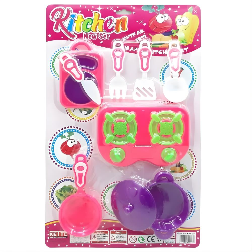 Kartelada Büyük Mutfak Seti