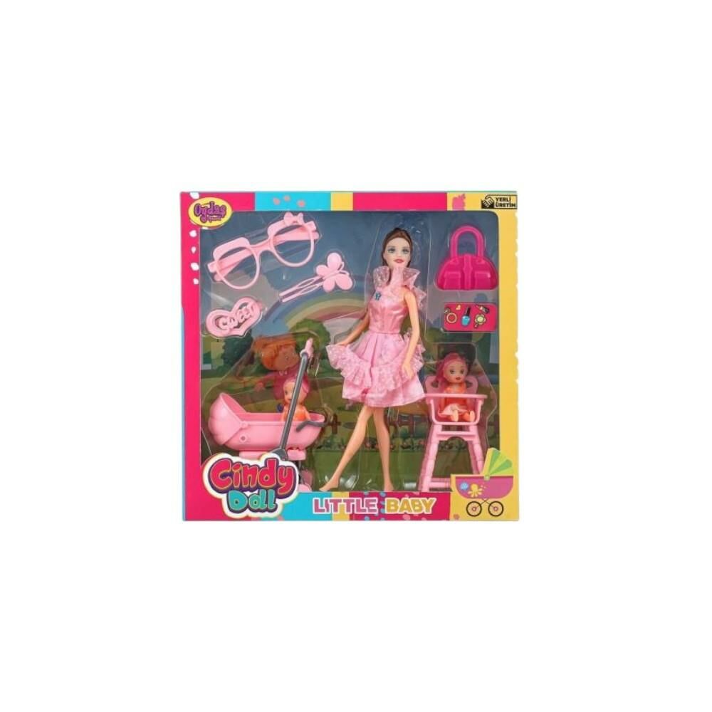 Bebekli Puset Ve Mama Sandalyesi