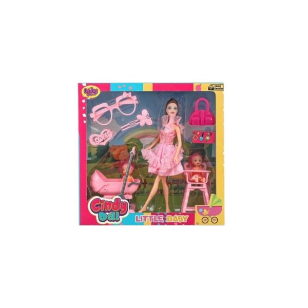 Bebekli Puset Ve Mama Sandalyesi