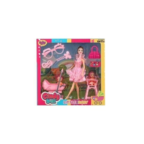 Bebekli Puset Ve Mama Sandalyesi