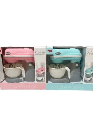 Kutulu Işıklı Pilli Büyük Mikser