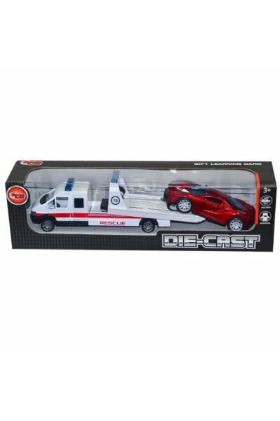 Kutulu Çek Bırak Die-cast Oto Kurtarıcı Kamyonet