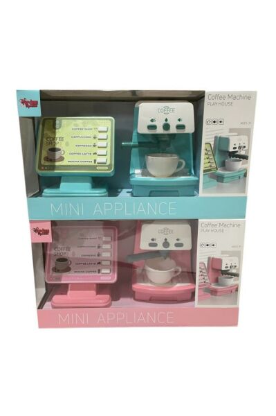 Kutulu Işıklı ve Sesli Pilli Kahve Makinası
