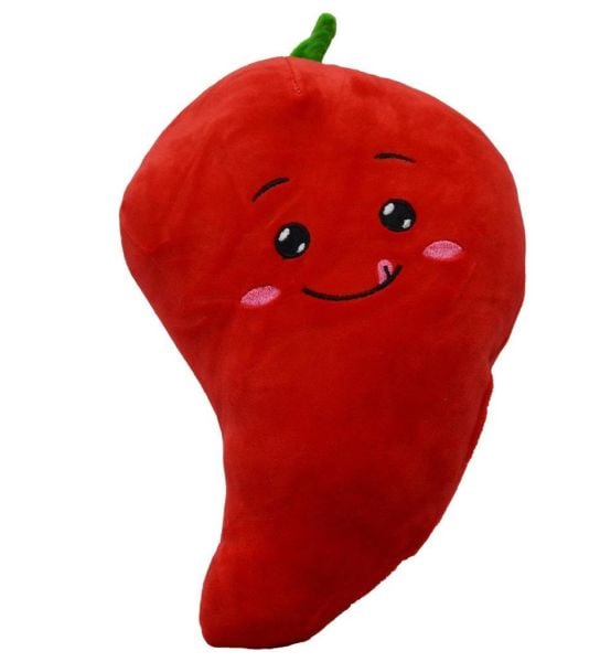 Peluş Havuç, Biber, Mısır ve Patlıcan Yastık 50 Cm 62306