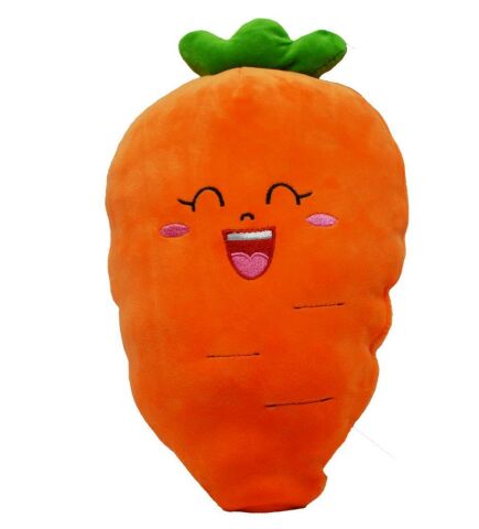 Peluş Havuç, Biber, Mısır ve Patlıcan Yastık 50 Cm 62306
