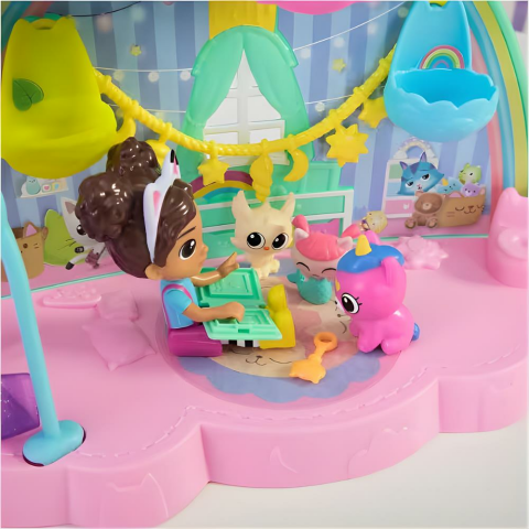 Gabby's Dollhouse Kitty Care Ear Purrfect Playroom