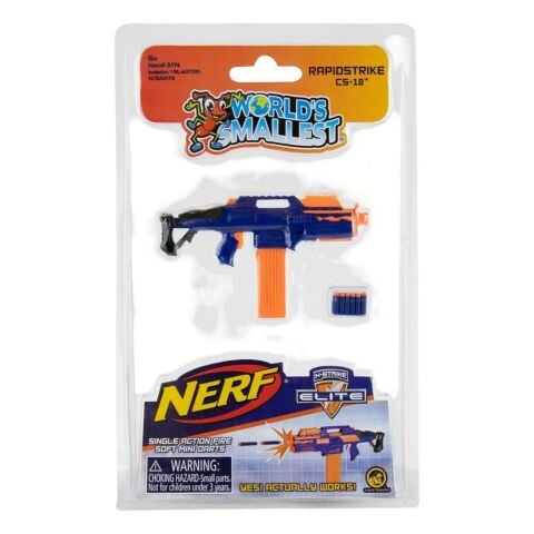 Worlds Smallest Nerf Seri 1 (3 Asorti)