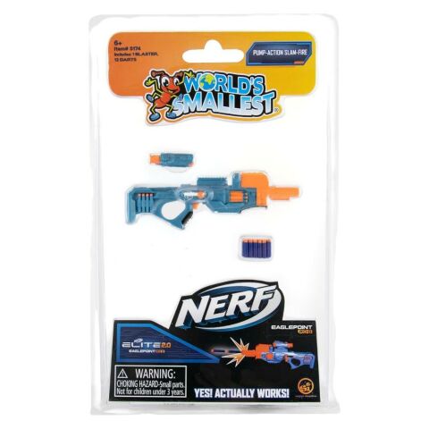 Worlds Smallest Nerf Seri 1 (3 Asorti)