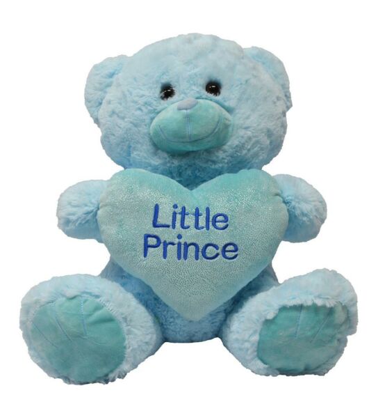 Prens ve Prenses Kalpli Ayı Peluş 45 Cm 62354