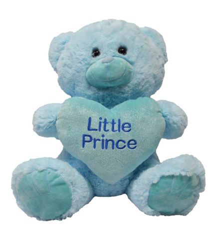 Prens ve Prenses Kalpli Ayı Peluş 45 Cm 62354