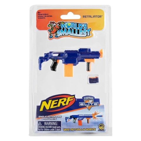 Worlds Smallest Nerf Seri 2 (3 Asorti)