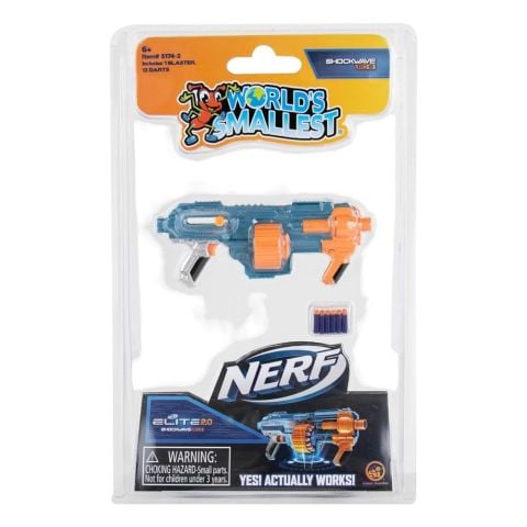 Worlds Smallest Nerf Seri 2 (3 Asorti)