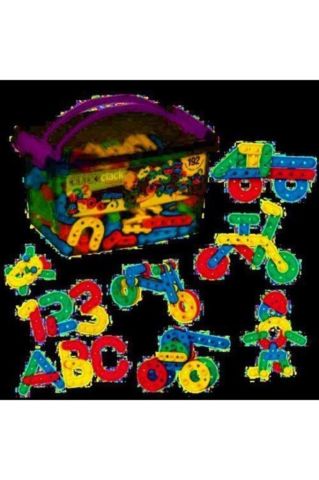 Clikclack Box Eğitici Şekiller 192 Parça