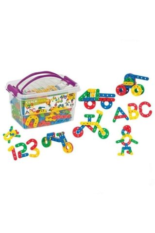 Clikclack Box Eğitici Şekiller 192 Parça