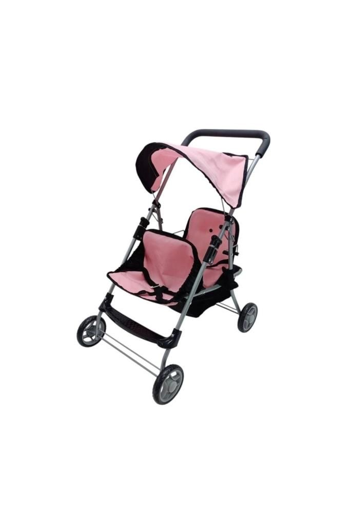Katlanır Gölgelikli İkili Bebek Arabası (Puset)