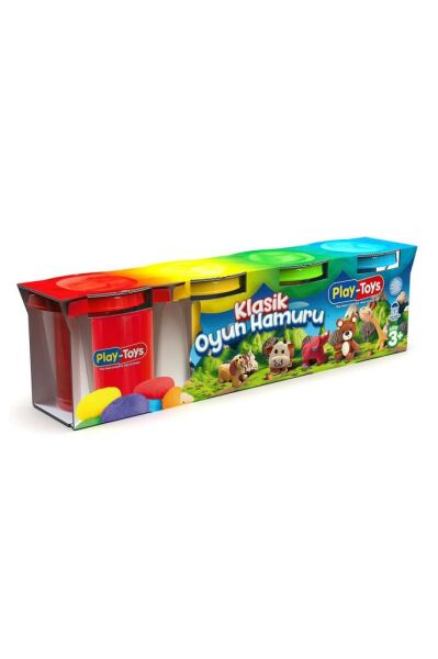 Klasik Oyun Hamuru 4 Renk