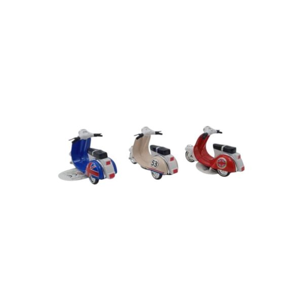 Metal Çek Bırak Oyuncak Motorsiklet 5315-12