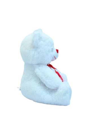 Kalpli Peluş Ayı Beyaz 50 Cm 62528