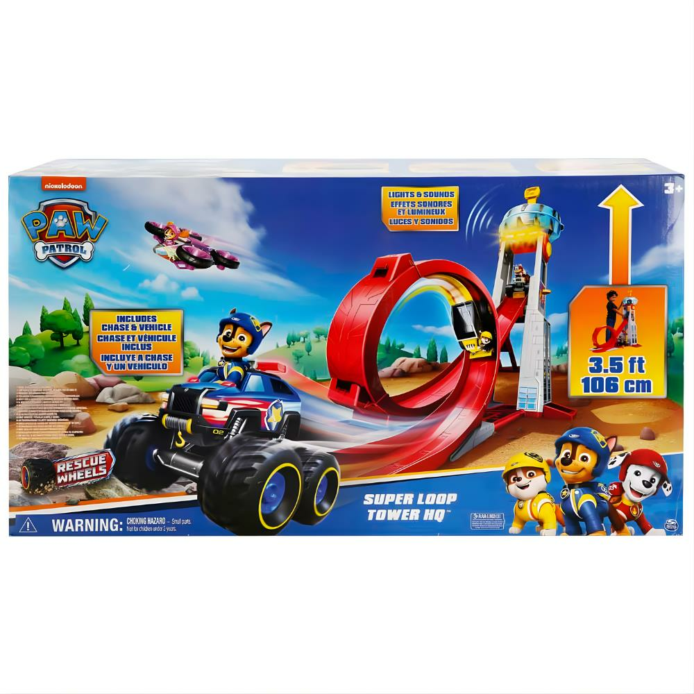 PAW Patrol Sesli ve Işıklı Rescue Wheels Temalı Oyun Seti 106 cm