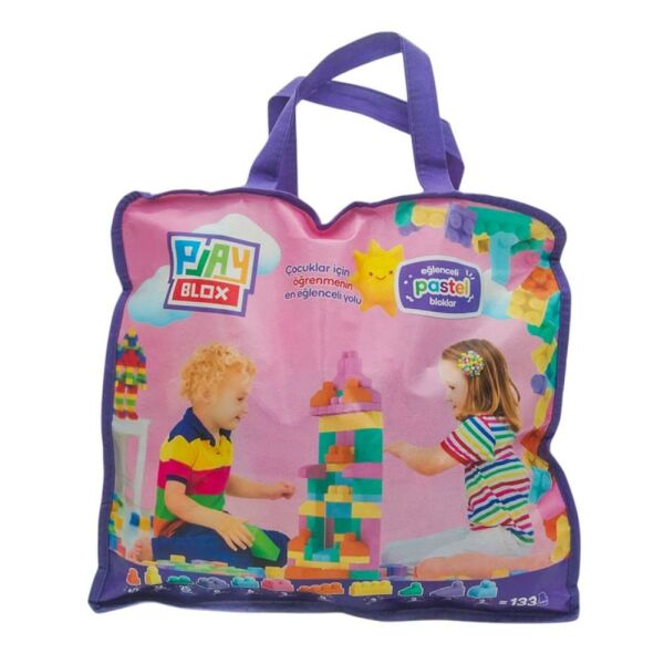 Play Blox Pastel 133 Parça Çantalı