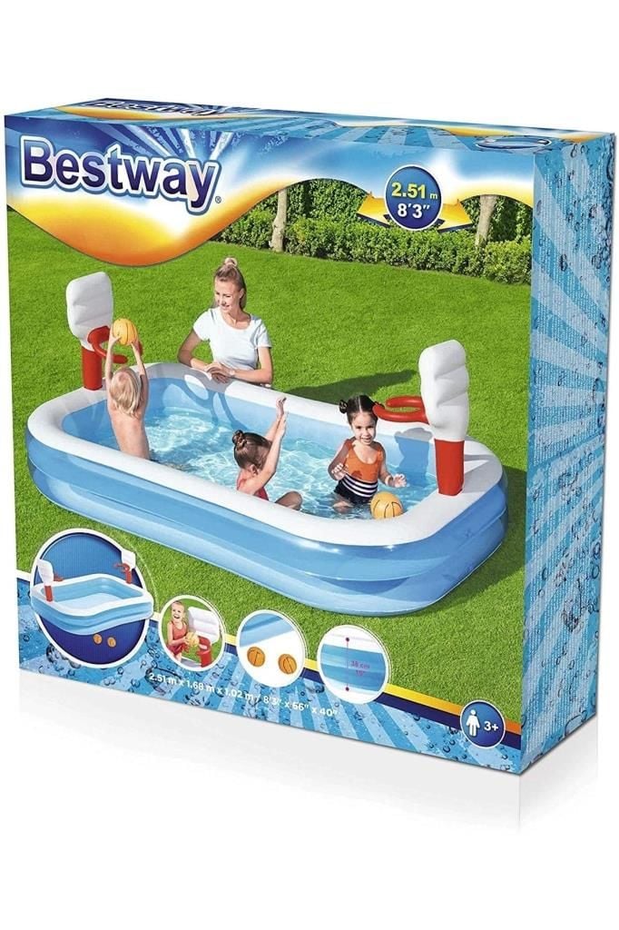 Basketbol Potalı Havuz 254x168x102 cm. 54122