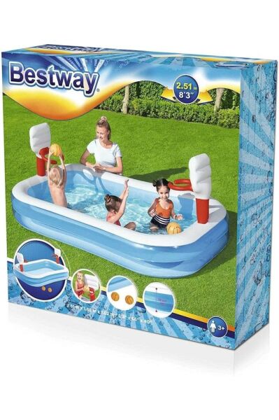 Basketbol Potalı Havuz 254x168x102 cm. 54122