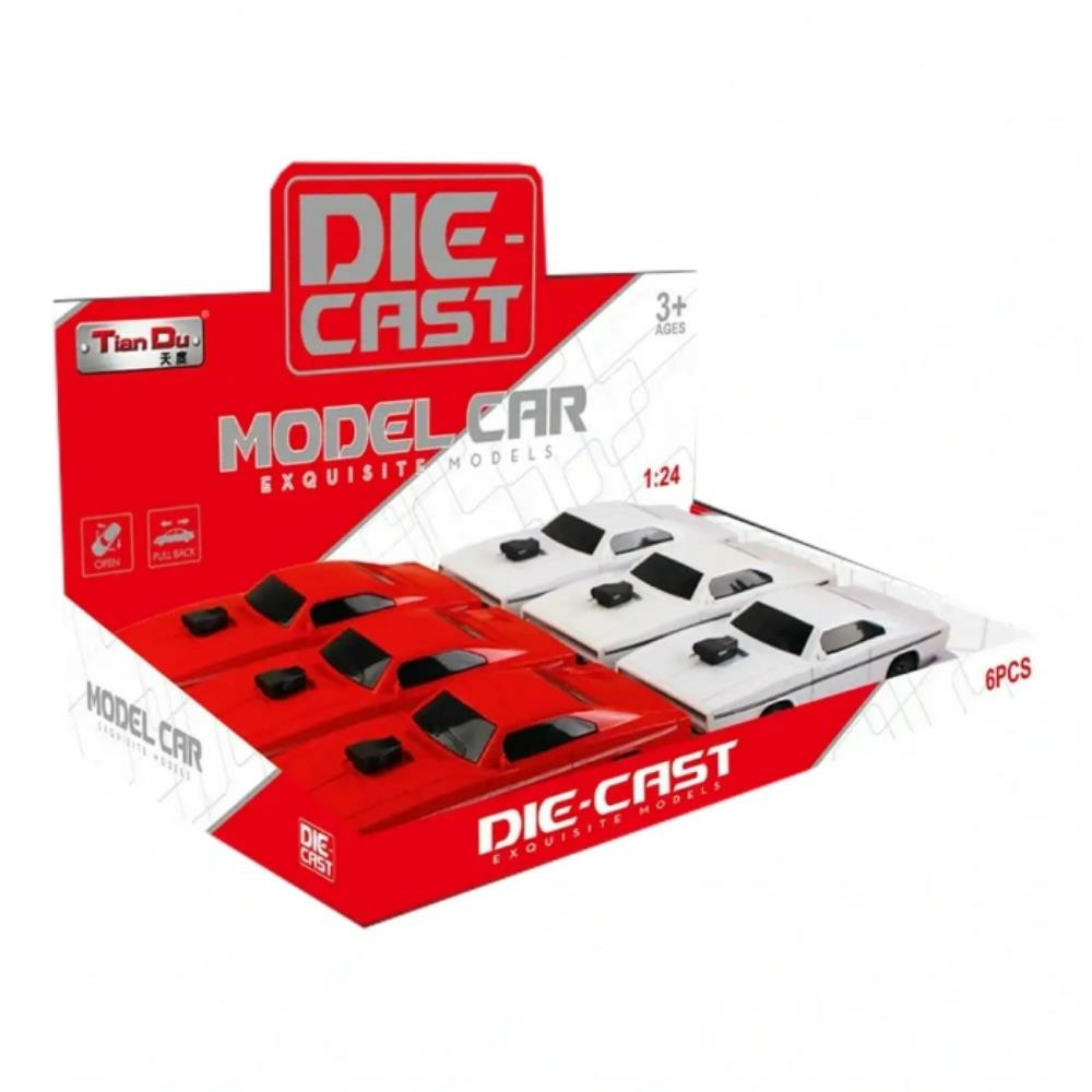 Displayde Metal Büyük Metal Çekbırak Araba