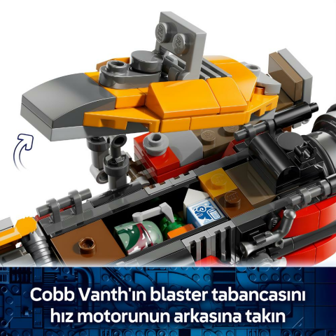 LEGO® Star Wars: The Mandalorian™ Cobb Vanth’ın Hız Motoru 75437