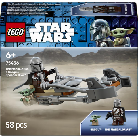 LEGO® Star Wars™ Mandalorian ve Grogu’nun Hız Motoru 75436