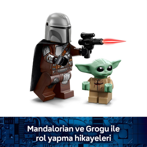 LEGO® Star Wars™ Mandalorian ve Grogu’nun Hız Motoru 75436