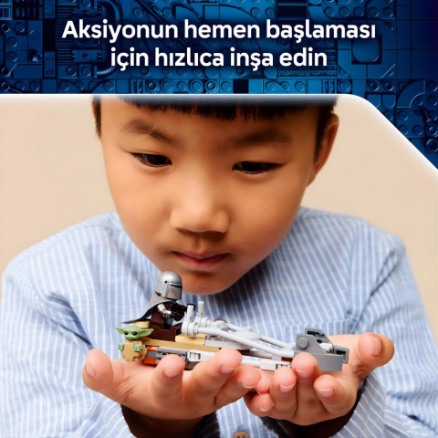 LEGO® Star Wars™ Mandalorian ve Grogu’nun Hız Motoru 75436